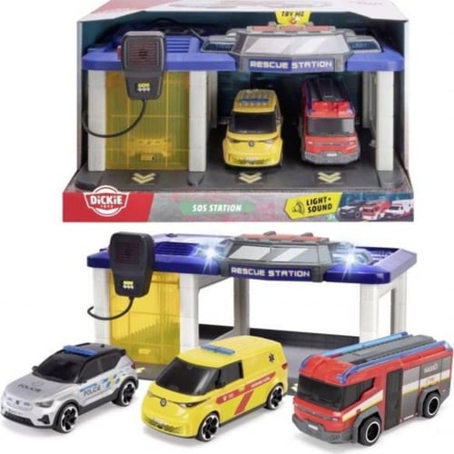 ديكي - محطة مع ٣ سيارات