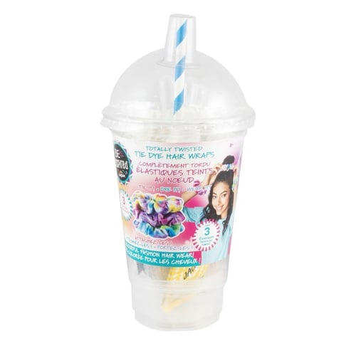 Totally twisted tie dye hair wraps