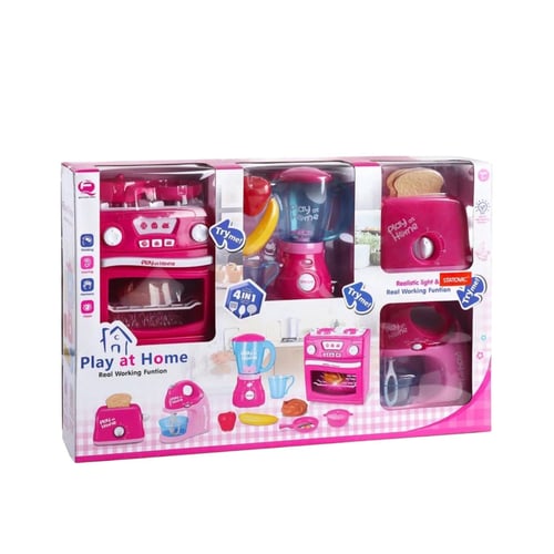 مجموعة خلاط وردي