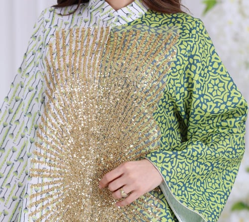 جلابية قطن سهرة بذوق ناعم ولمسة فخمة