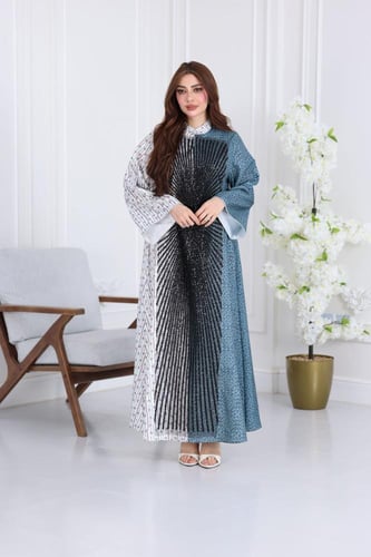 جلابية قطن سهرة بذوق ناعم ولمسة فخمة