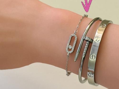 Misska silver bracelet high quality