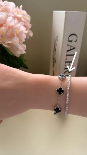Swarovski silver fences high quality