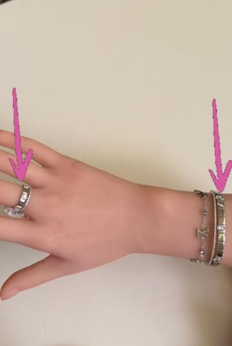 Misska bracelet, gold gift, free size, high qualit...