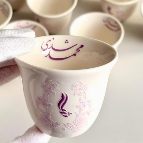 درزن فناجيل قهوة ( طباعة حسب الطلب )