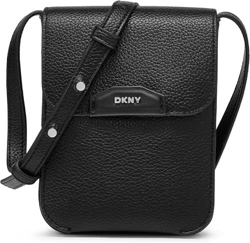 Black DKNY Willa Phone Crossbody