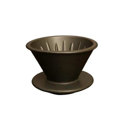 قمع ترشيح سيراميك أسود مطفي