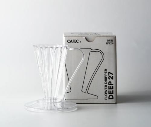 CAFEC Flower Dripper DEEP 27 – تحضير كوب واحد