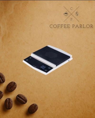 ميزان رقمي من TACHE الذكي - ابيض