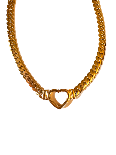 Open Heart Necklace
