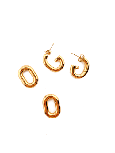 Duo Links Earrings
