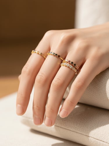 Dainty Eternity Rings