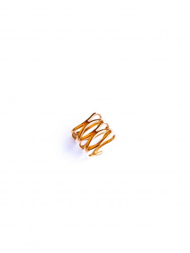 Twist Row Ring