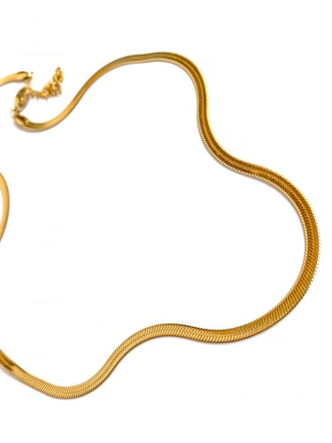 Shiny Orchid Necklace