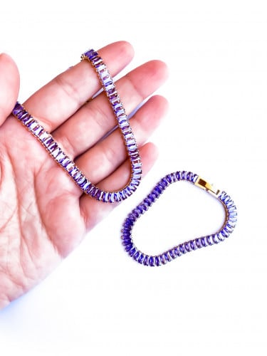 Purple Sofia Bracelet