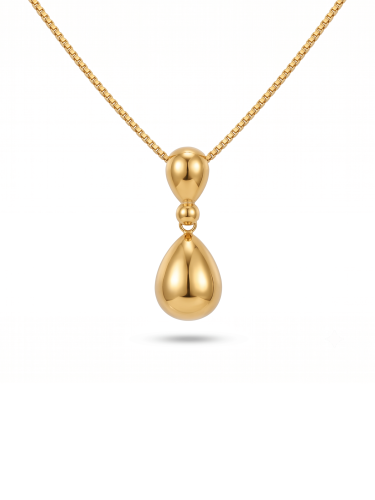 Golden Calla Necklace