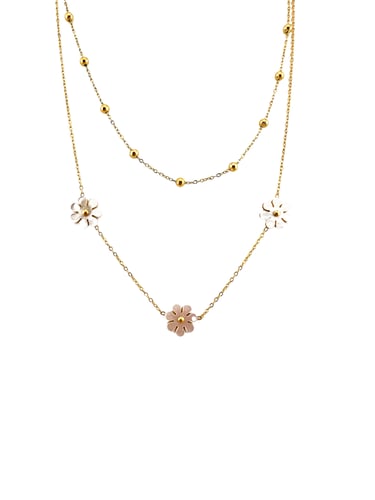 Daisy Shell Necklace