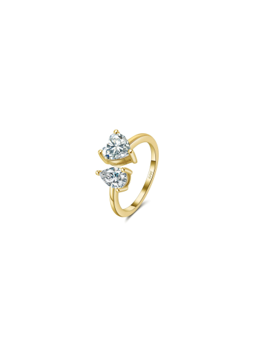 Silver Petal Soft Ring