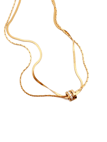 Serpentine Duo Necklace