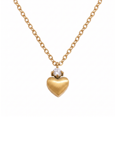 Luminous Heart Crystal Necklace