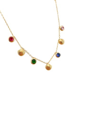 Confetti Shell Anklet