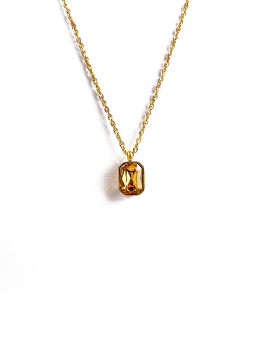 Amber Glow Necklace