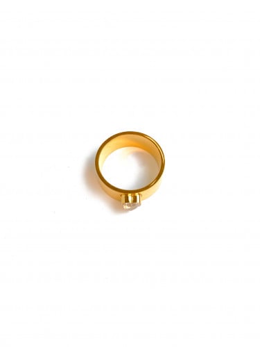 Crystal Heart Ring