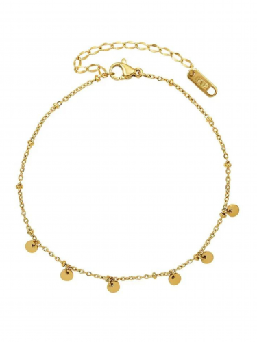 Golden Drops Anklet