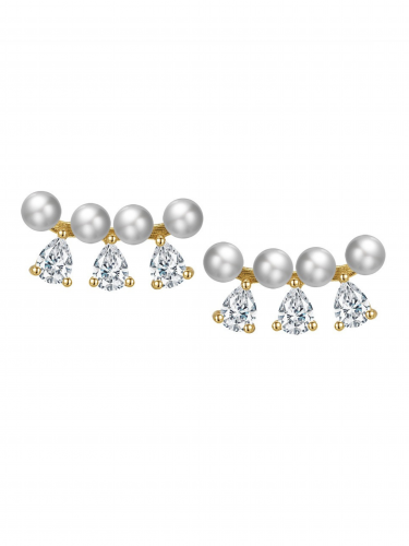 Silver Amira Earrings
