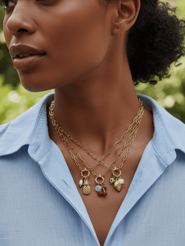 Tropical Link Necklace