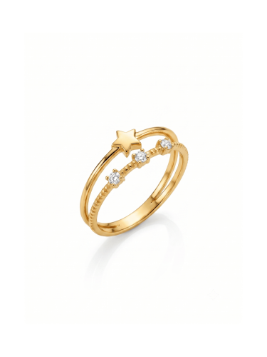Crown Star Ring