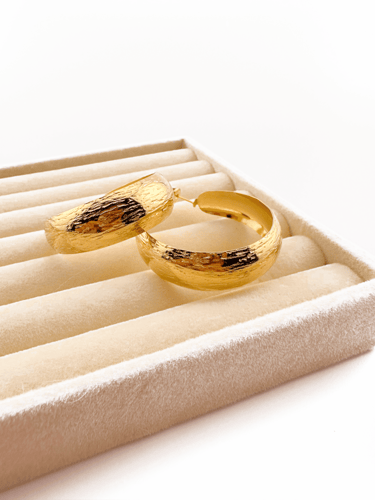 Desert Sun Hoops Earrings