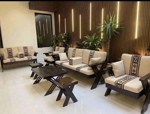 كنب خشب شعبي