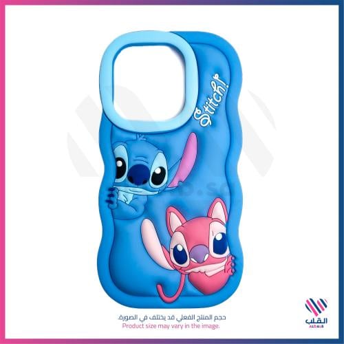 Stitch & Angel Character iPhone Case