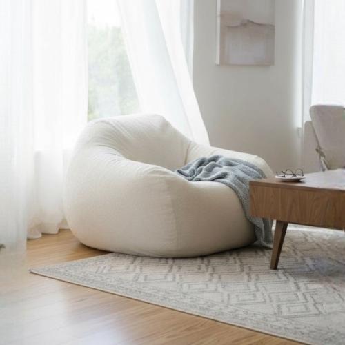 كرسي استرخاء دائري بتصميم مينيـمال