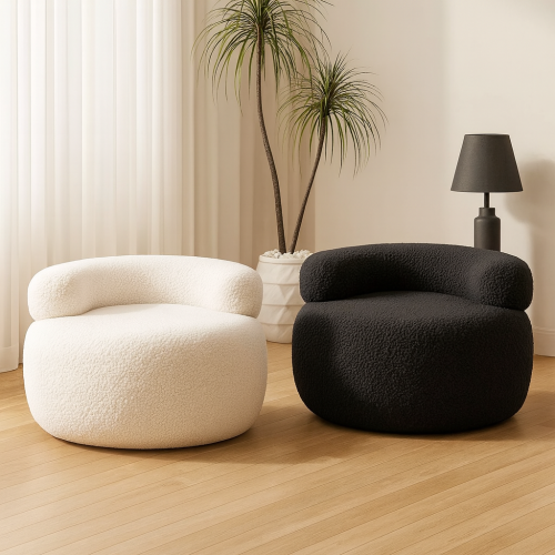 كرسي بوف مودرن فاخر بولي بوف بلمسة عصرية أنيقة - ه...