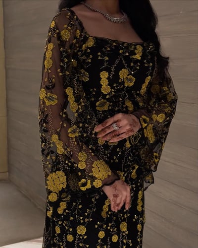 فستان سهره اسود