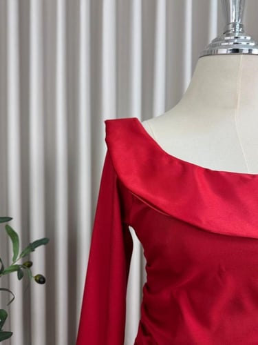 فستان سهره احمر