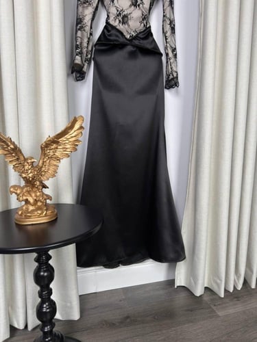 فستان سهره بني