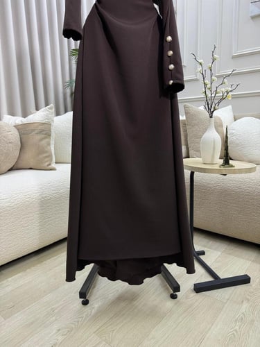 فستان سهره بني