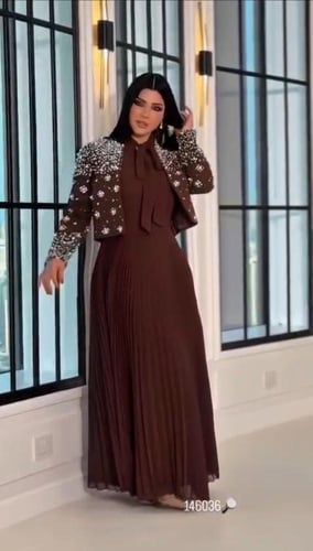 فستان سهره موف قطعتين