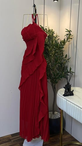 فستان سهره احمر