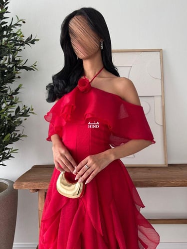 فستان سهره احمر