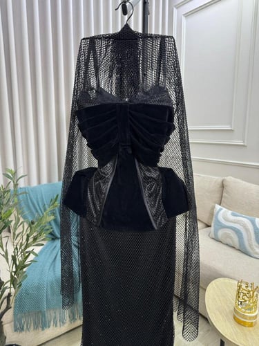 فستان سهره اسود