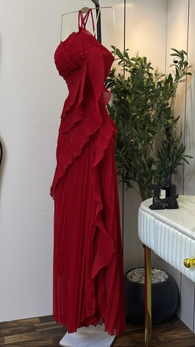 فستان سهره احمر