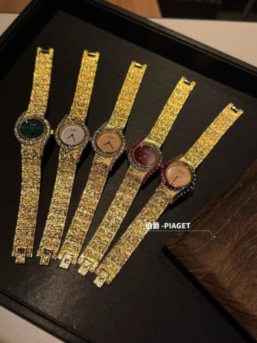 ساعه بياجيت زركون داموند ذهبي هاي كوالتي