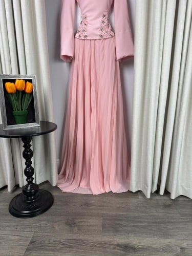 فستان سهره وردي