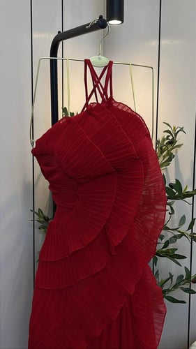 فستان سهره احمر