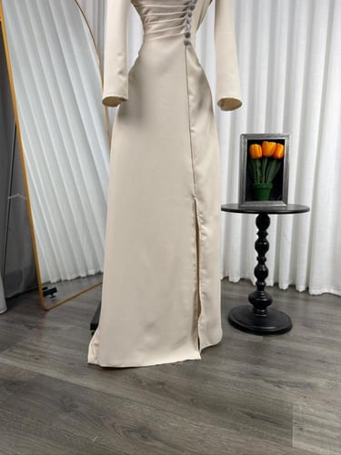 فستان سهره بيج