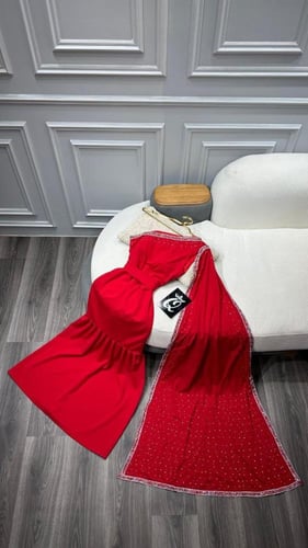 فستان سهره احمر
